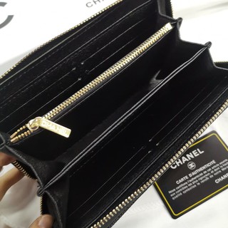X Classic Deisgn Long Wallet for Women with Box Card Dust Bag #2608 ...