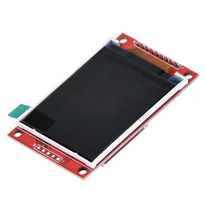 3.2 Inch TFT LCD Touchscreen Displaymodule - 240x320 Resolutie, ILI9341, 4-draads SPI, Met SD-kaarthouder - Optioneel Met Aanraakfunctie, 3.3V-5V, 42g