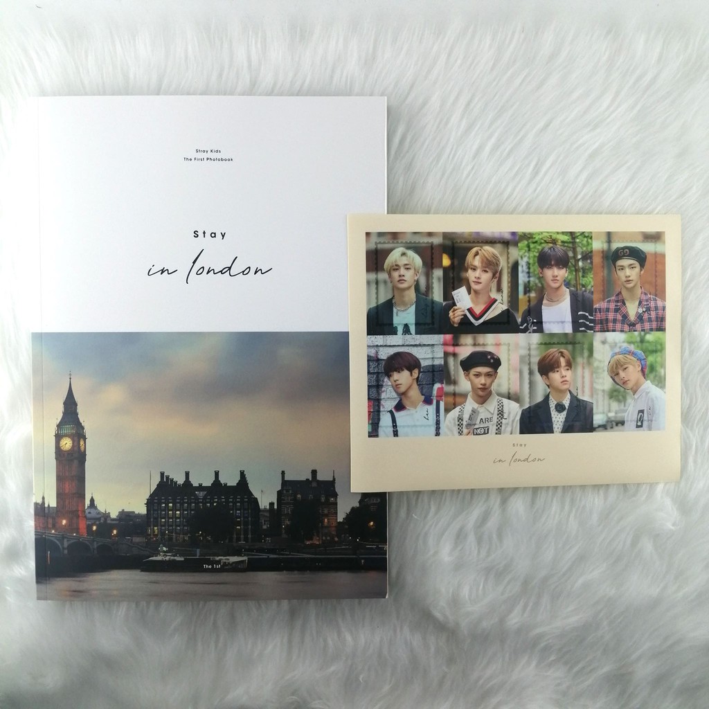 ♥️ Stray Kids ♥️ 1st 写真集 STAY IN LONDON - CD