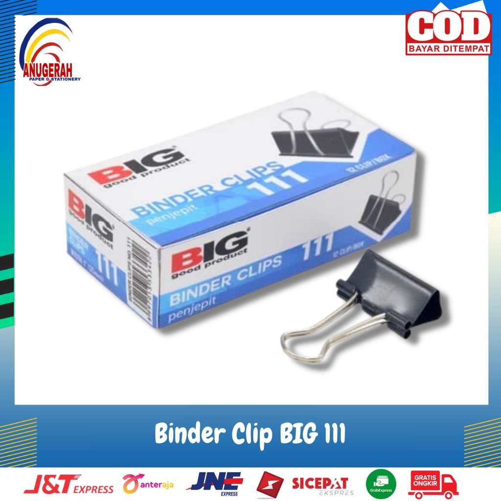 Binder Clip BIG No. 111 (PCS) | Shopee Philippines