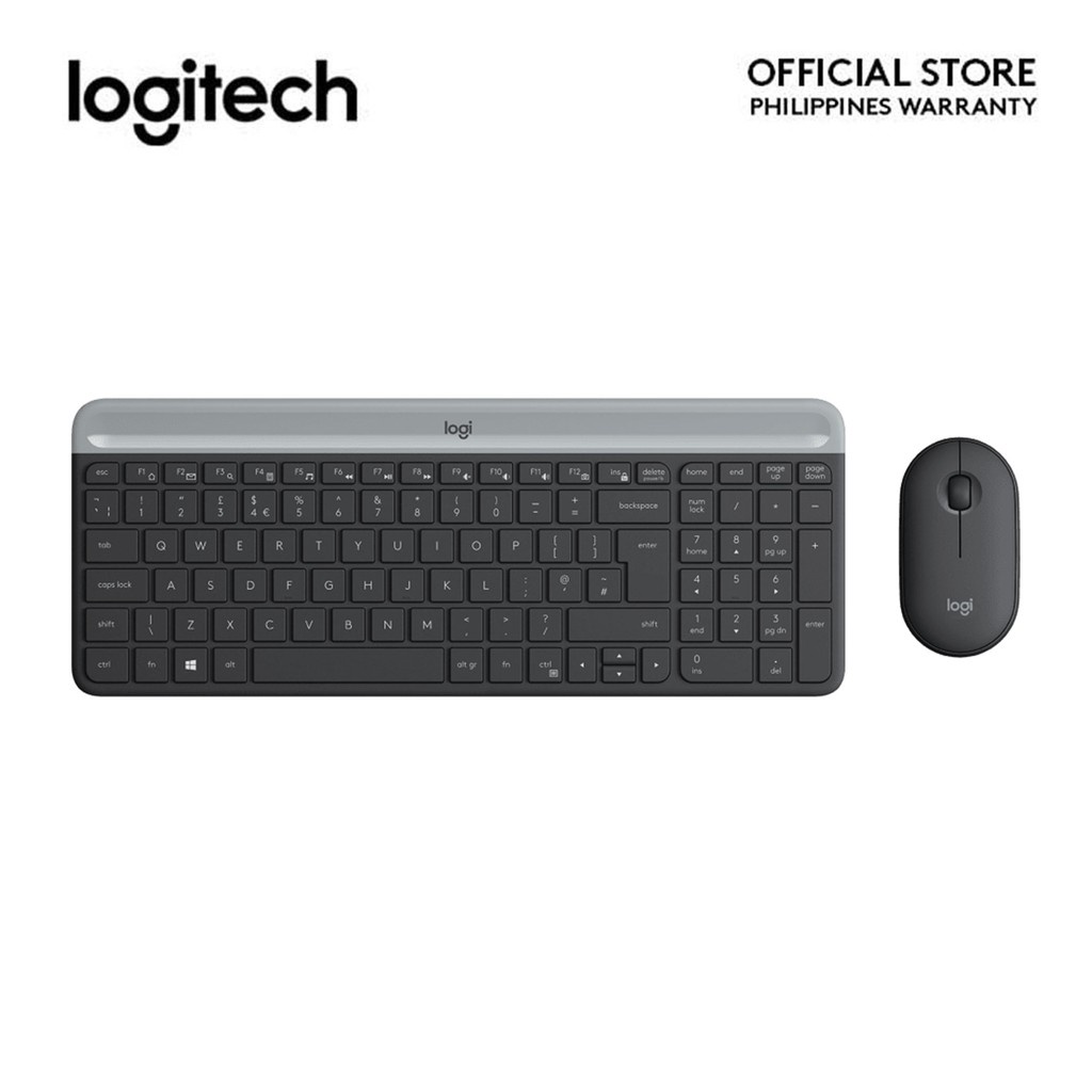 【Ready Stock】☂Logitech MK470 Slim Wireless Keyboard & Mouse Combo