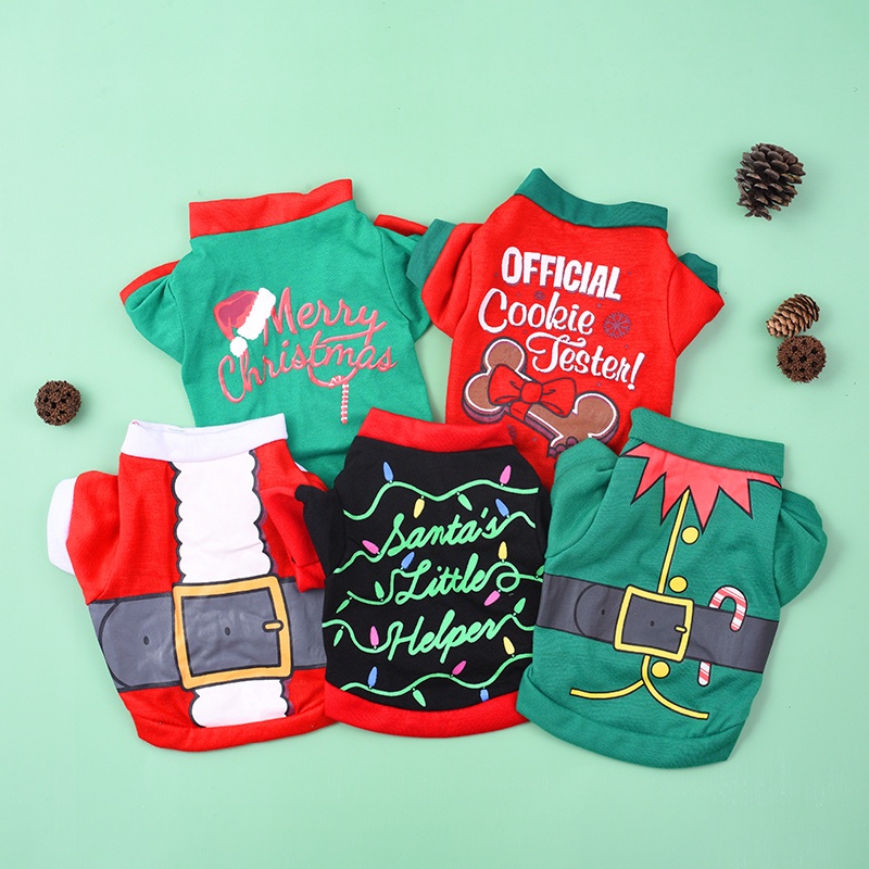 Winter Dog Christmas Clothes Cheap Pet Clothing For Small Dog Vest