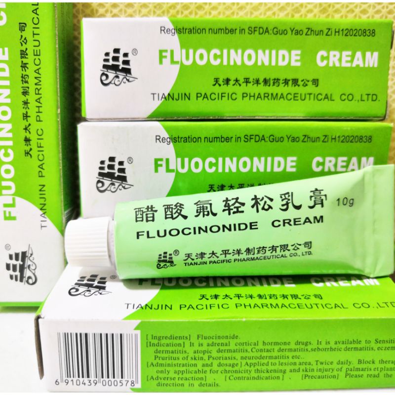 Fluocinonide Cream Ointment for Eczema, Dermatitis, Psoriasis Authentic