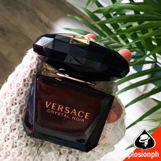 Versace Crystal Noir Eau De Toilette for Women 90ml Shopee