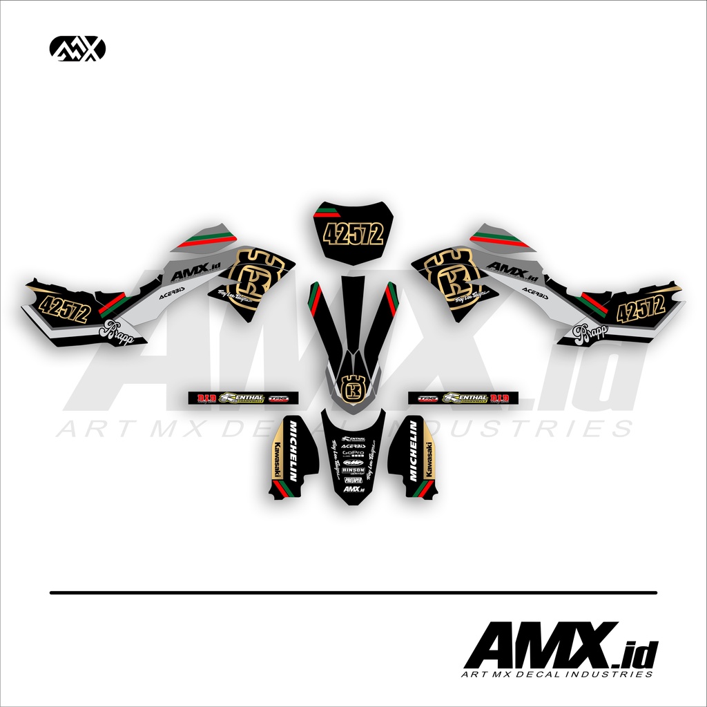 D tracker Sticker Decal For KLX | Shopee Philippines