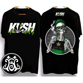 Customized T Shirt KUSH Streetwear Printed Vintage Culture