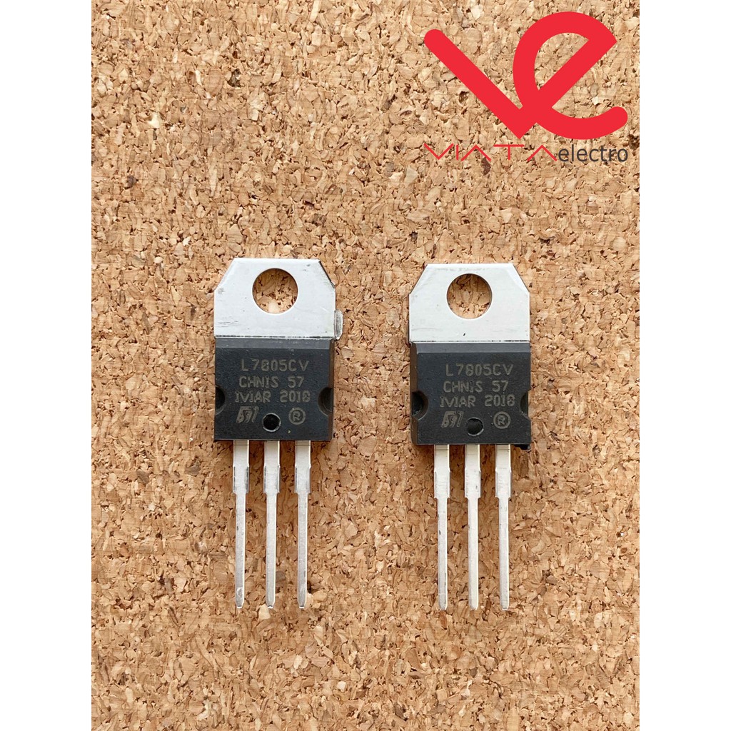 L7805 TRANSISTOR (1bh) L7805 L 7805 VOLTAGE REGULATOR Good Quality