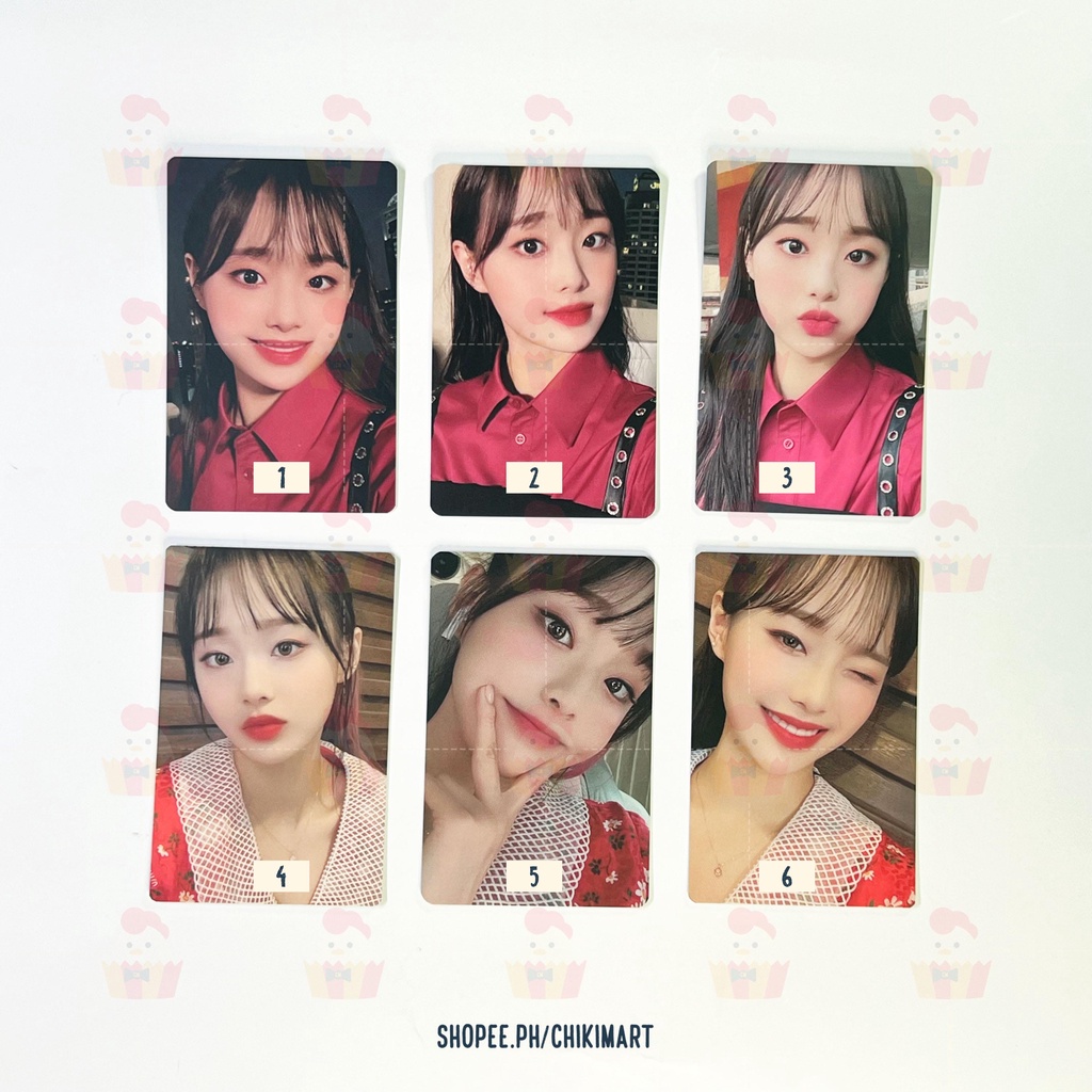 Loona Chuu Hash Official Showcase Photocard Shopee Philippines