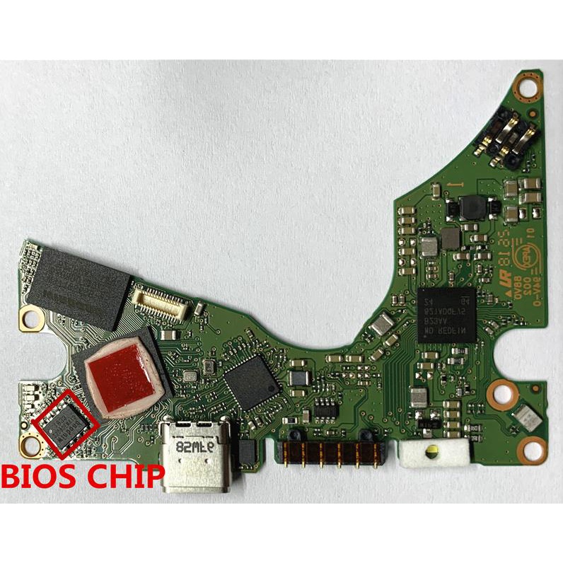 Wd West Number Hard Disk Circuit Board 2060 810003 001 REV P1 2TB