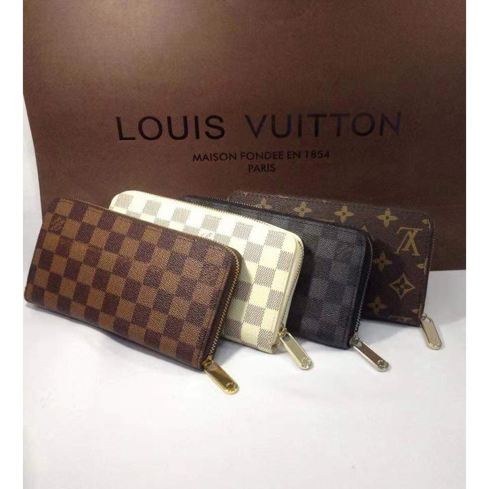 COD Louis Vuitton Zippy Wallet One Zipper Best Seller