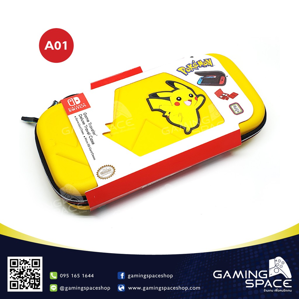 Nintendo SWITCH: 5 Types Storage BAG SWITCH TRAVEL CASE (POKEMON ...