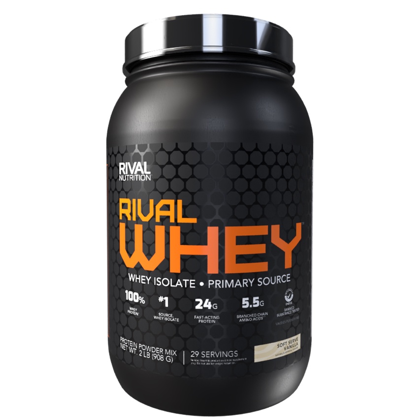 Rival Whey Nutrition Protein Powder Cleanest Protein Primarily Isolate