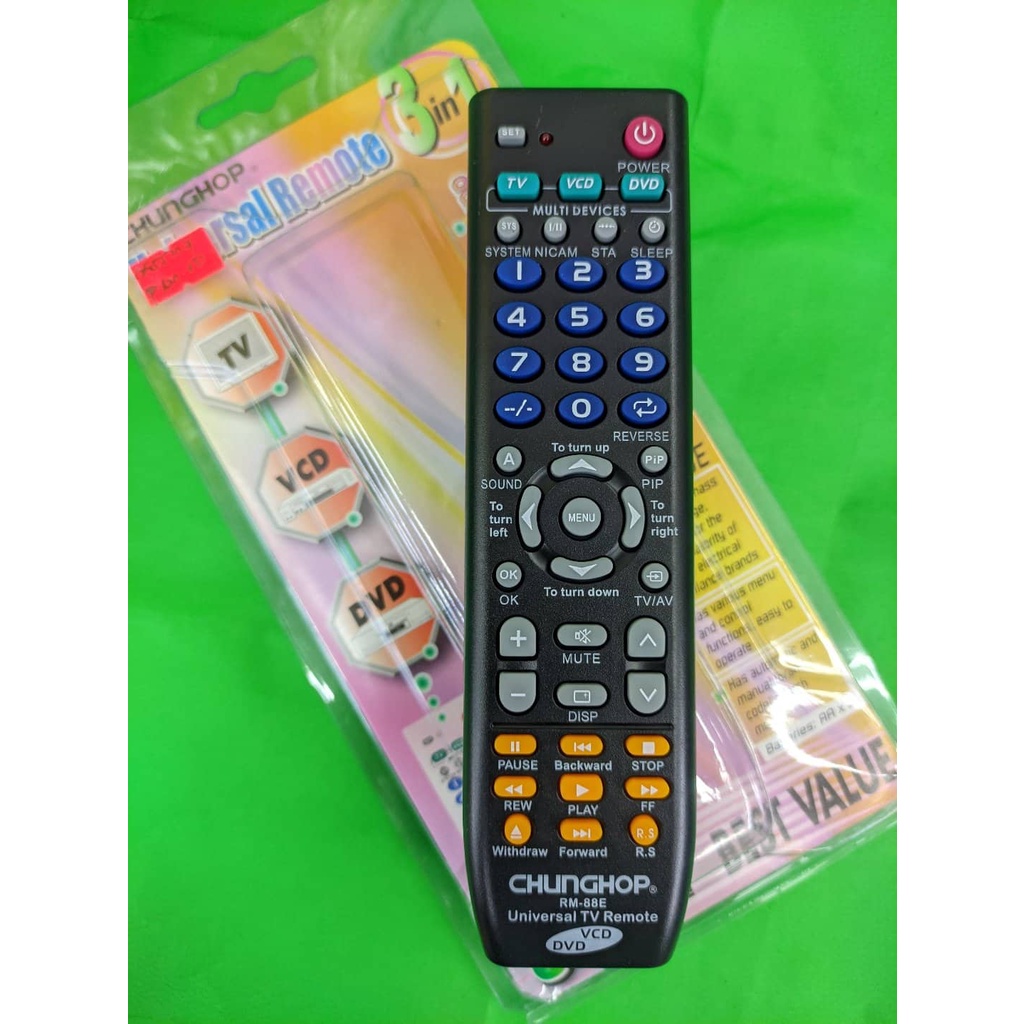 CHUNGHOP UNIVERSAL REMOTE RM-88E | Shopee Philippines