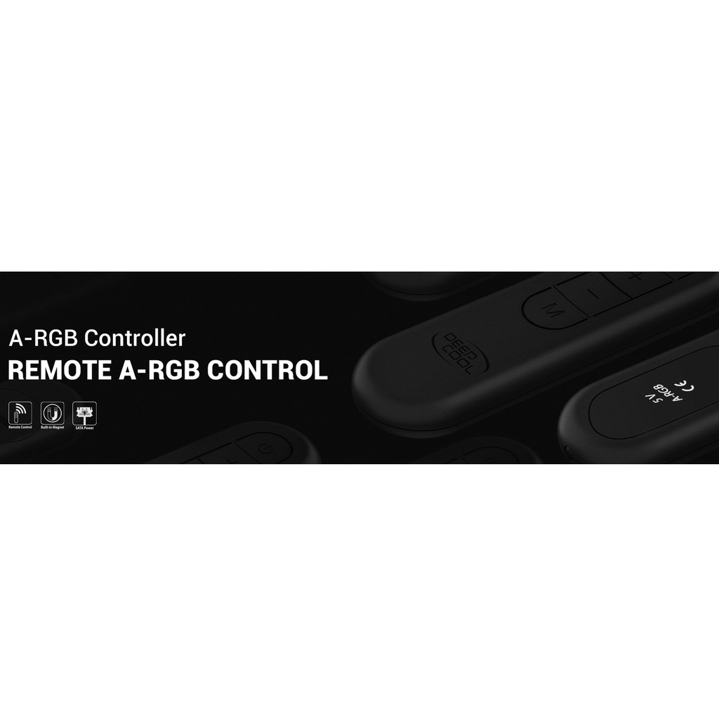 Deepcool A Rgb Controller Dp Mg Ctr A Rgb Rmt Shopee Philippines