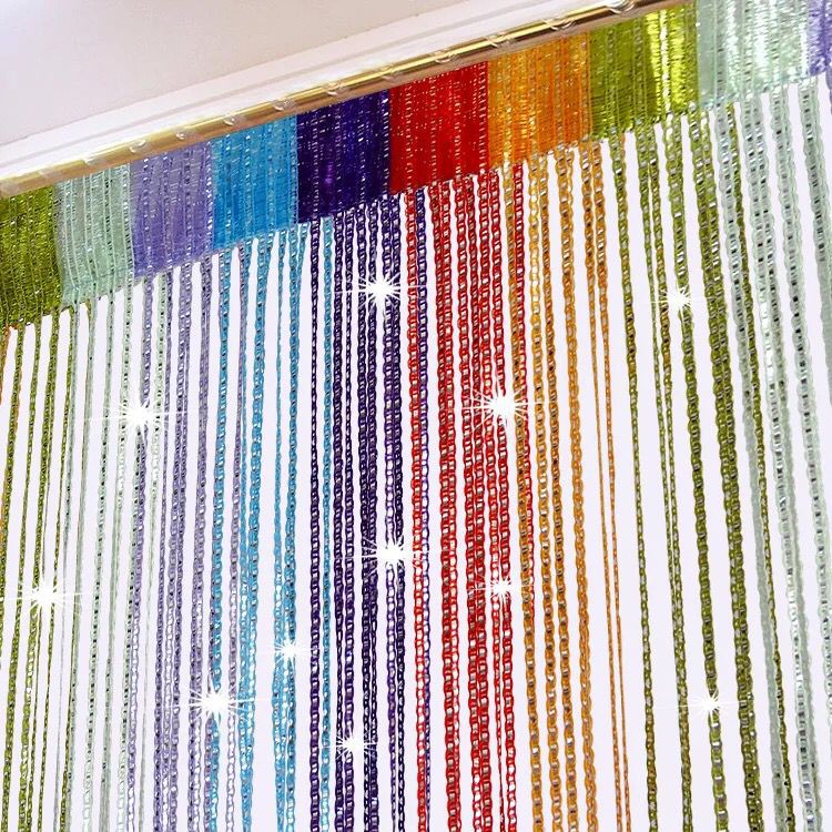 Jack Line String Door Curtain assel Window Curtain | Shopee Philippines