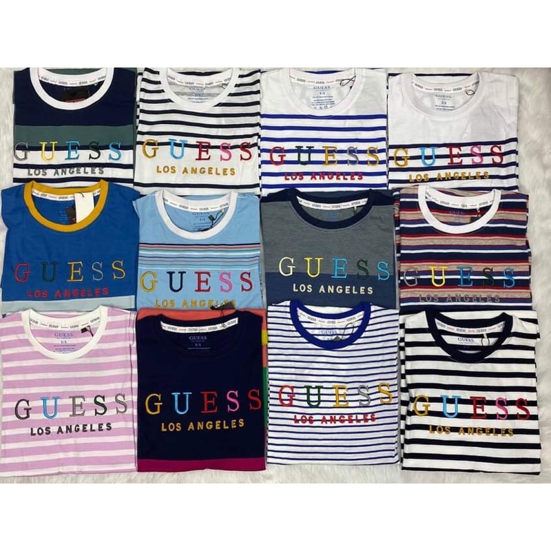 Guess striped hotsell shirt ph