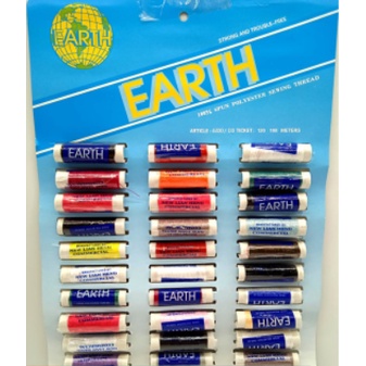 EARTH/PINOY Sinulid/thread 30 pieces/1 pack / Sewing Thread Dyed ...