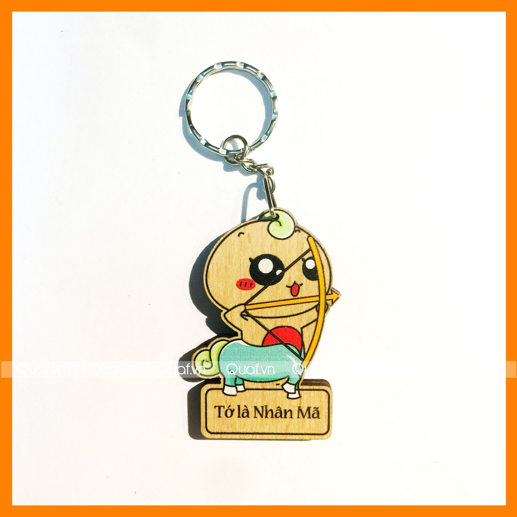 Sagittarius - Danbo keychain of 12 zodiac signs (new model) | Shopee ...
