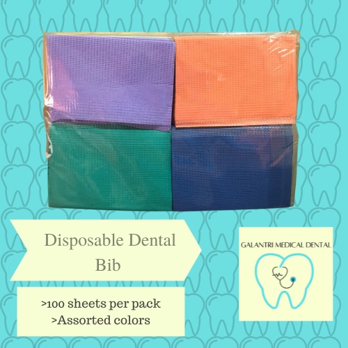 Disposable Dental Bib (100's/pack) Shopee Philippines