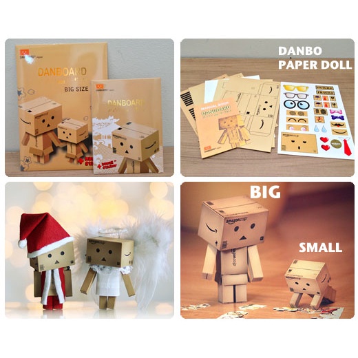 DIY Papercraft Figures Anime DANBO/ DIY Paper Art Danboard | Shopee ...