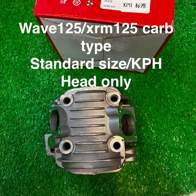 wave 125 carb cylinder head only for stock size standard wave125 carb