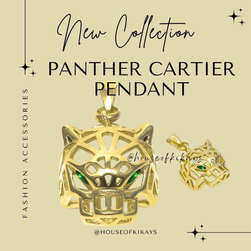 Cartier pendant online panther