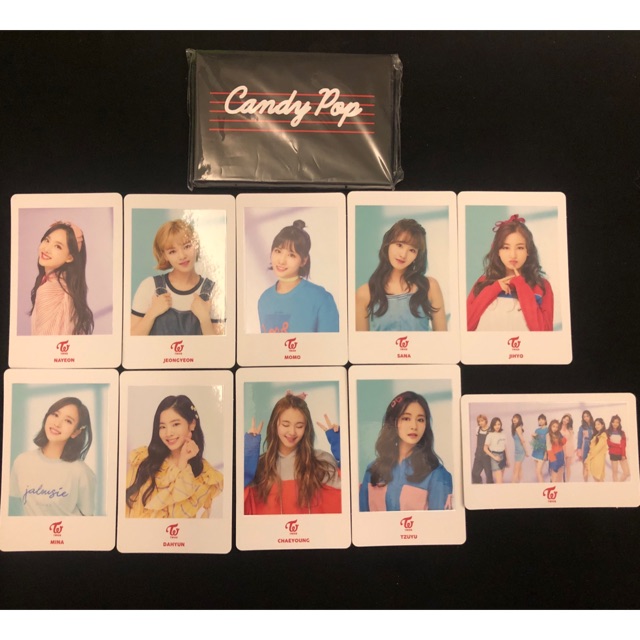 TWICE Candy Pop Japan Photocards Shopee Philippines