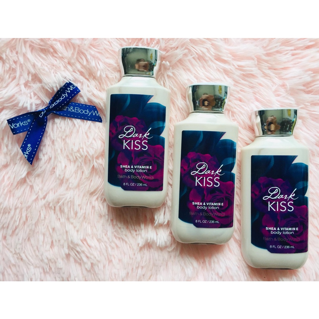 Bath And Body Works Dark Kiss Body Lotion 236 Ml 100 Original From Usa Shopee Philippines