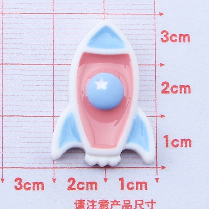 CuteDeco】Cartoon Cute Rocket (7 Types) Rocket/ Meteor