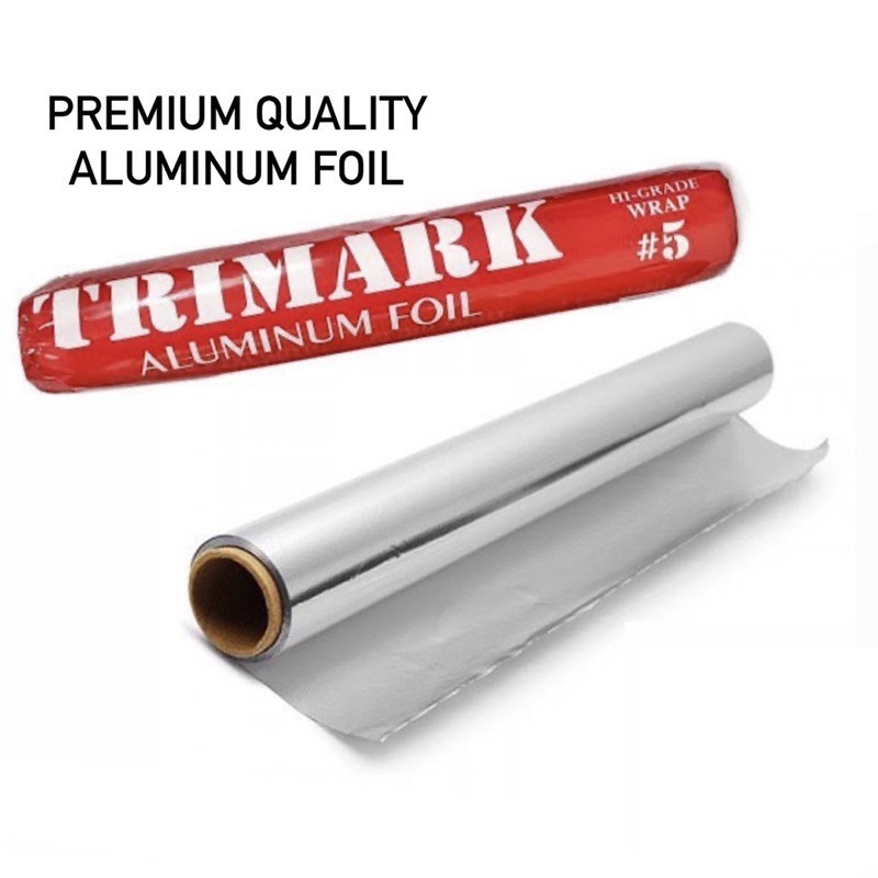 Heavy Duty Trimark Aluminum Foil 5m or 8m x 30cm HiGrade Aluminium