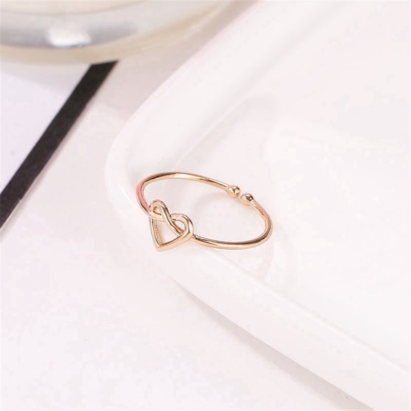 Simple open heart-shaped ring | Shopee Philippines