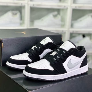 Jordan 1 low cut black sale