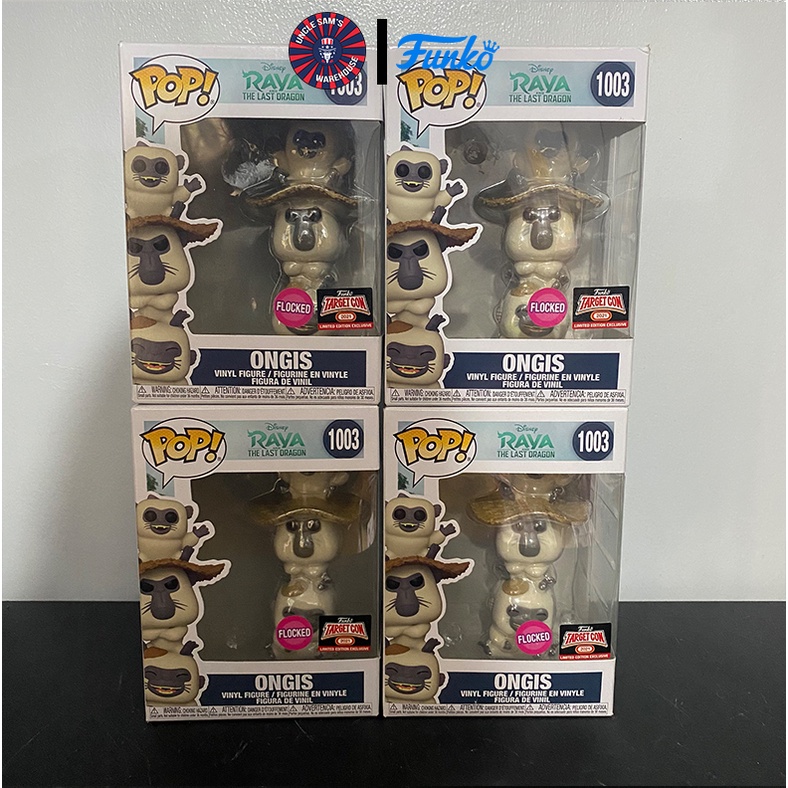 Funko Pop! Raya and the Last Dragon Ongis Flocked (Targetcon Exclusive ...