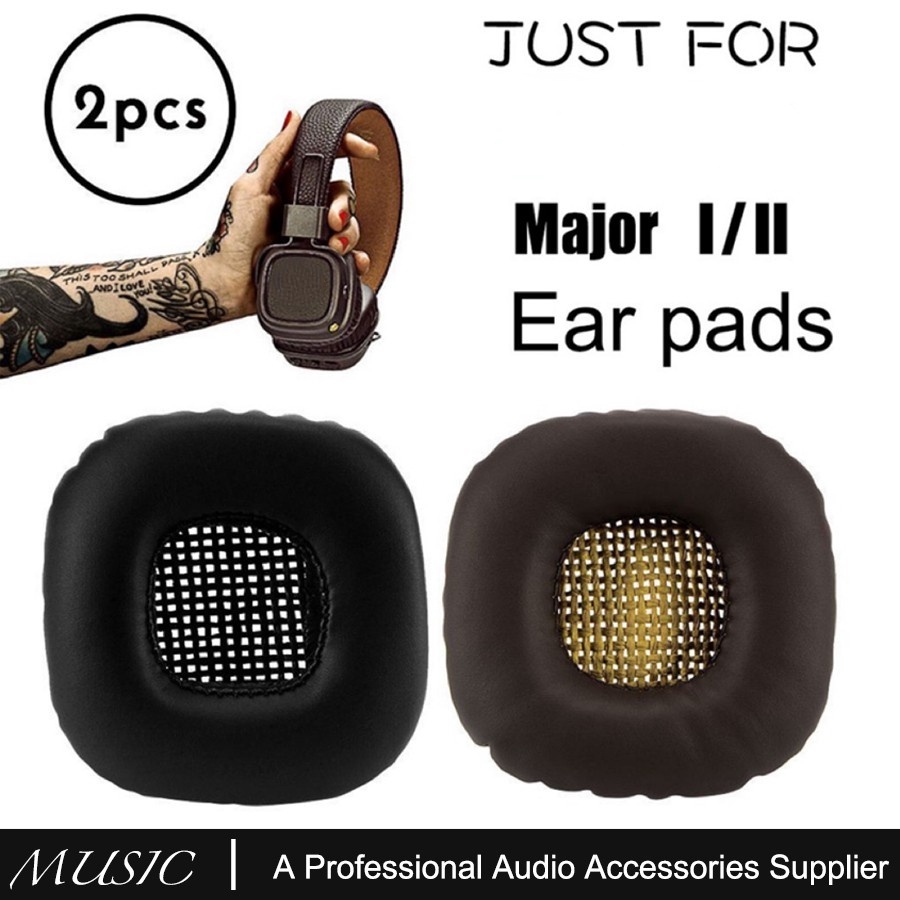 '2pcs' Replacement Ear Pads Covers Cushion For Marshall Major II ...