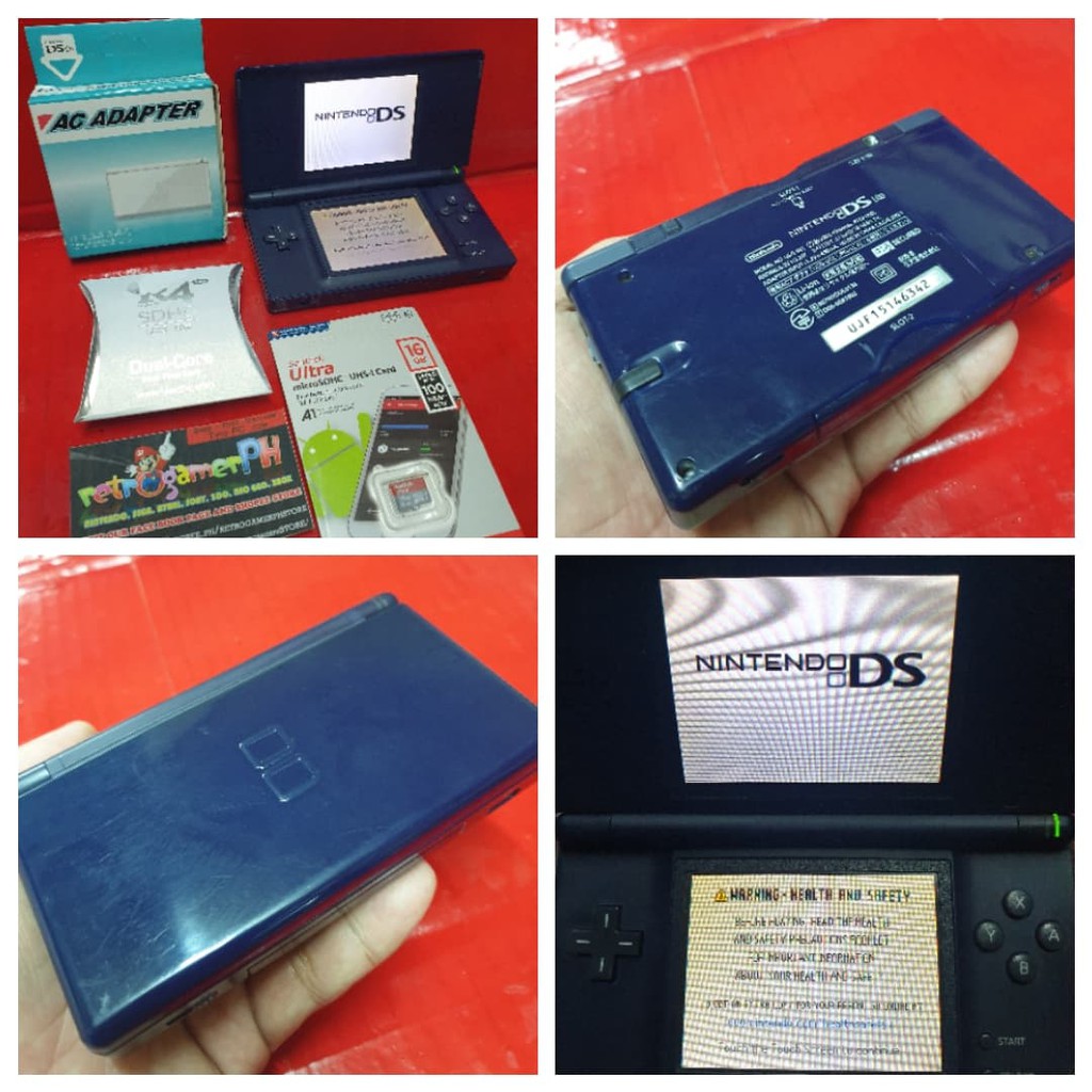 Nintendo DS Lite + R4 w/ 200+ Games Installed Bundle #1 | Shopee ...