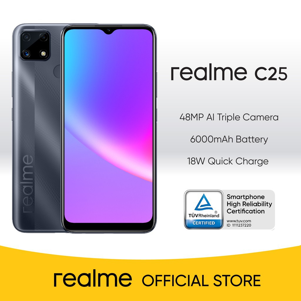 real me c25 specs