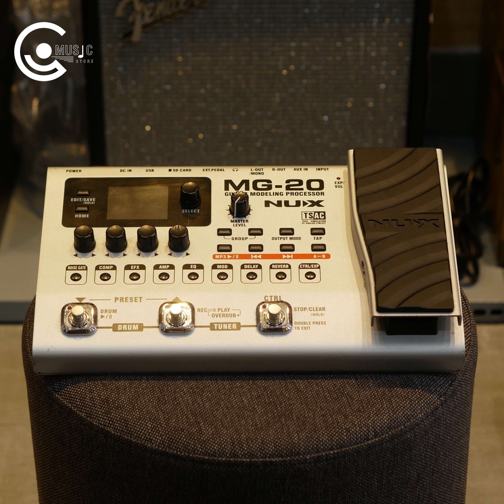 Effects NUX MG20 electric guitar modeling processor Shopee Philippines