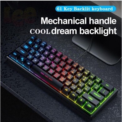 【Ready stock】Base game keyboard special mechanical texture fv-61 ...