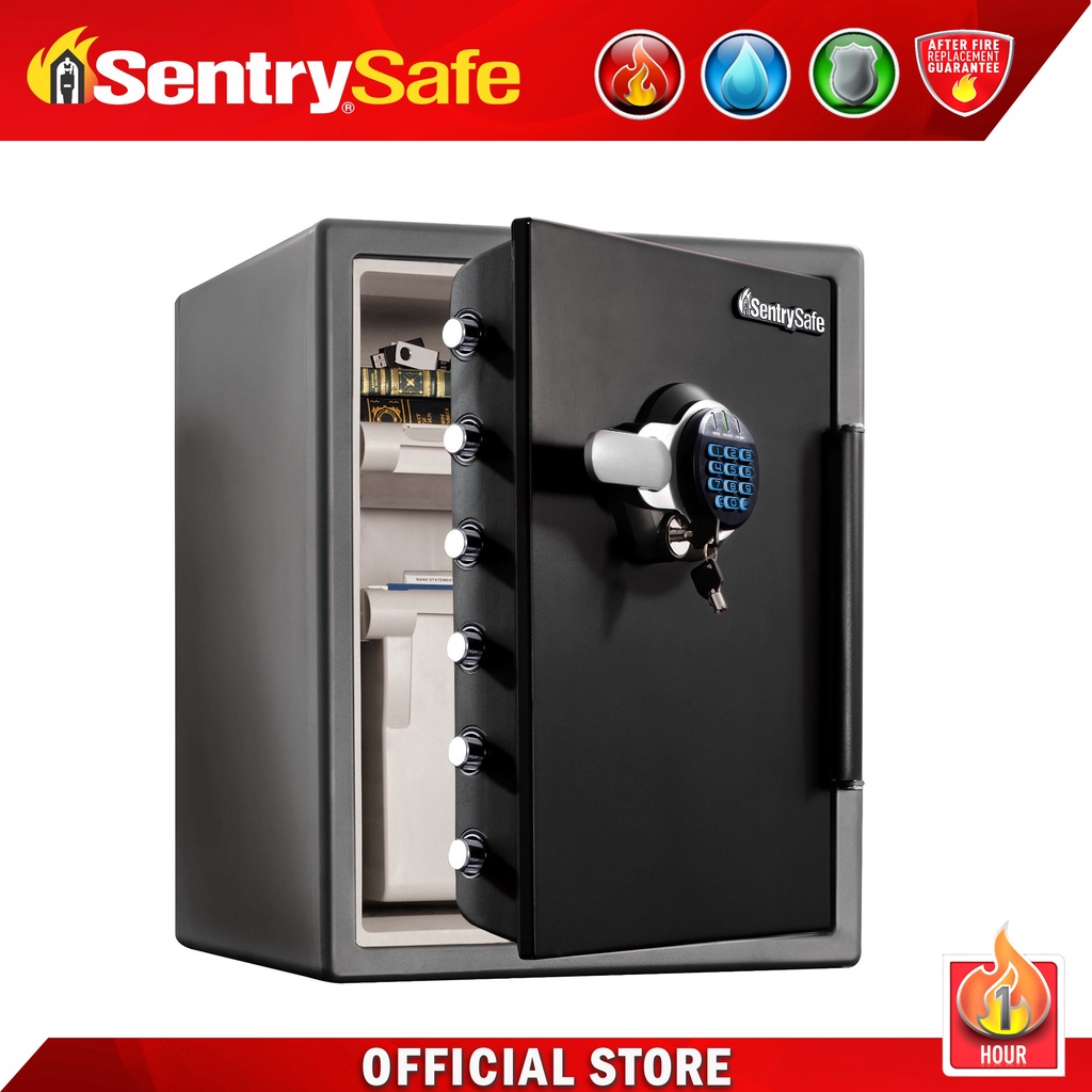SENTRY SAFE SFW205GPC 1Hour Fire + Water + Security Protection XL