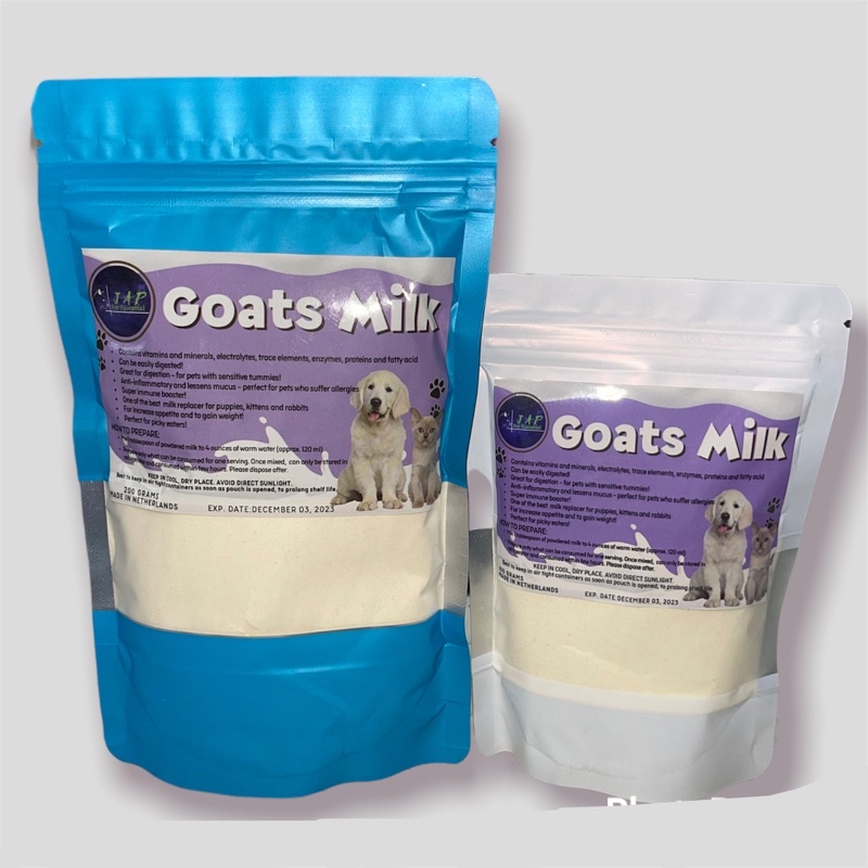 Jap Goats Milk Replacer for Dogs and Cats 100grams 200 grams Shopee
