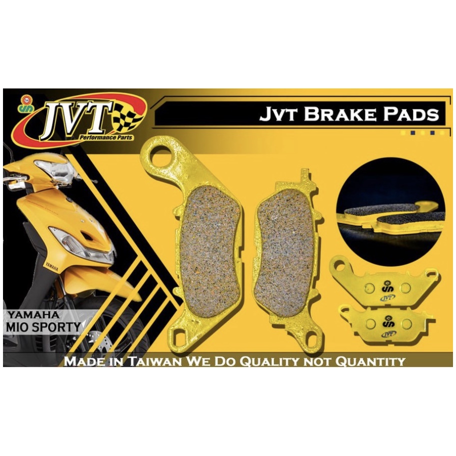 JVT Brake Pad Front and Read (Mio Sporty, M3, Aerox , Nmax, Sniper150