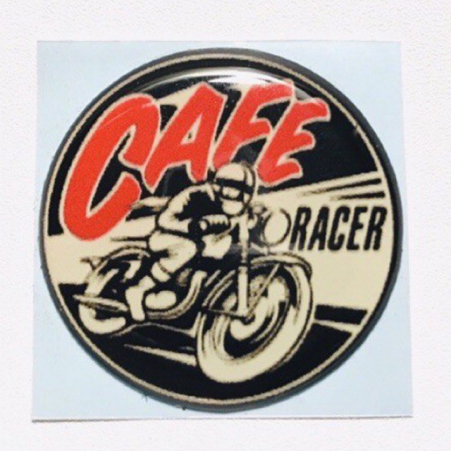 Cafe RACER Embossed 3D Emblem Sticker | Shopee Philippines
