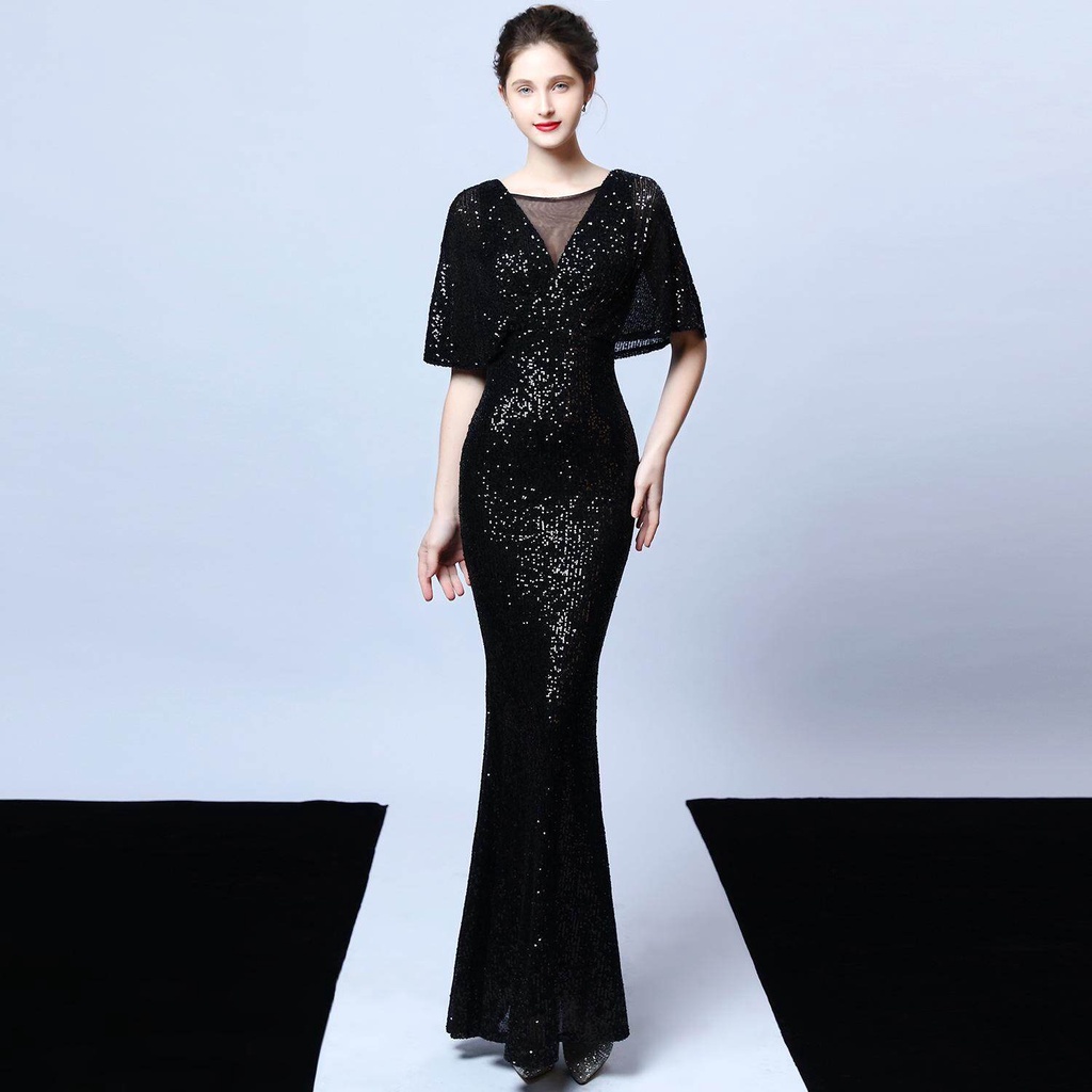 Shop black dress evening formal for Sale on Shopee Philippines