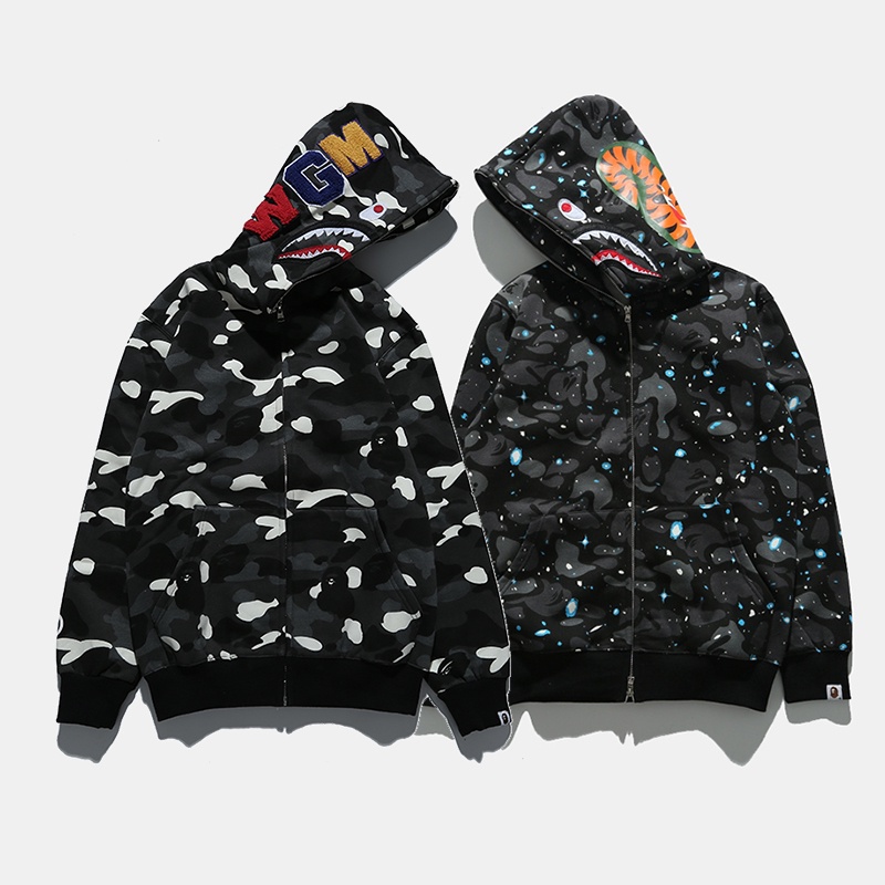 Bape luminous shark hoodie sale