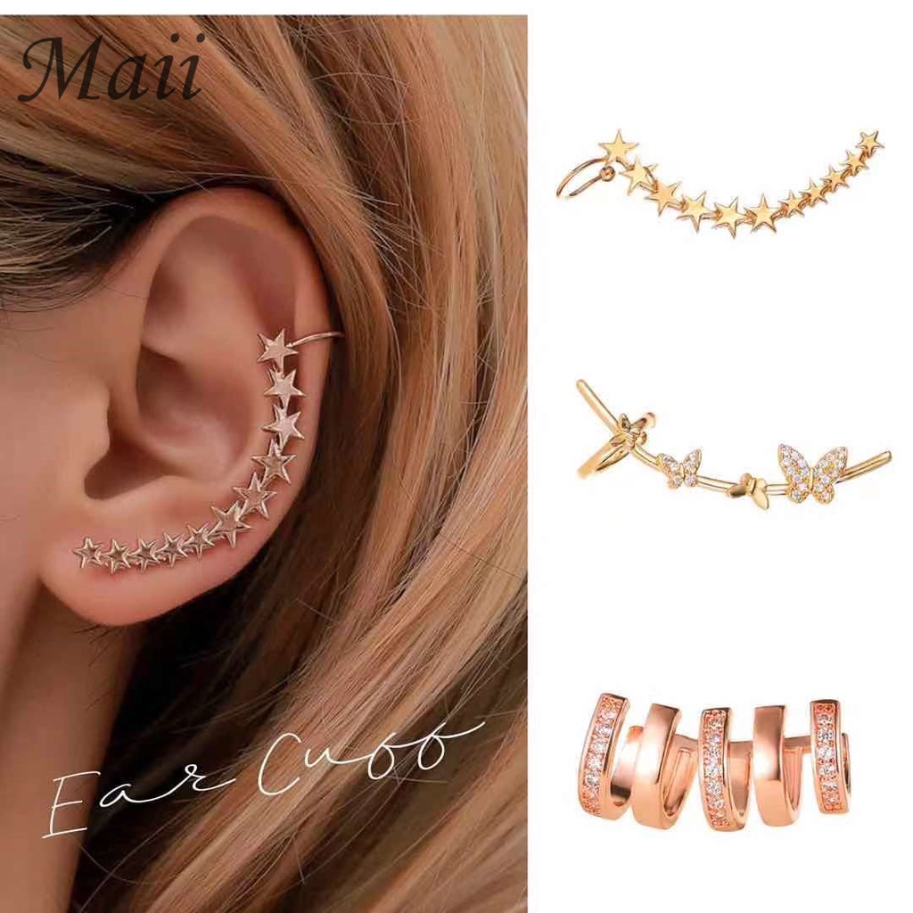 Side ear deals cuff earrings