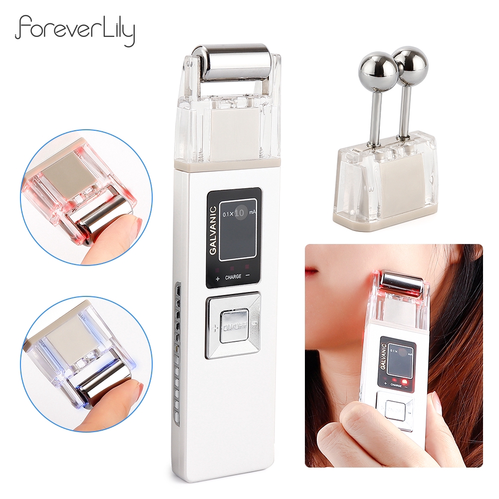 ForeverLily Galvanic Microcurrent Facial Skin Firming Whiting Machine ...