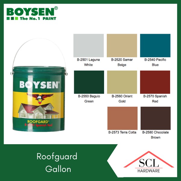 BOYSEN Roofgard Gallon 4L Shopee Philippines