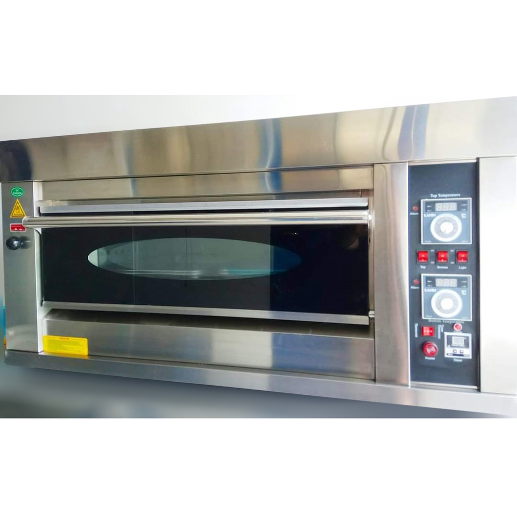 GAS & ELECTRIC DECK OVEN 1 Deck 2 Trays | Shopee Philippines