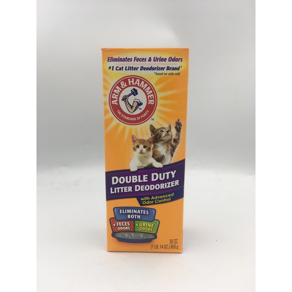 Arm and hammer double best sale duty cat litter deodorizer