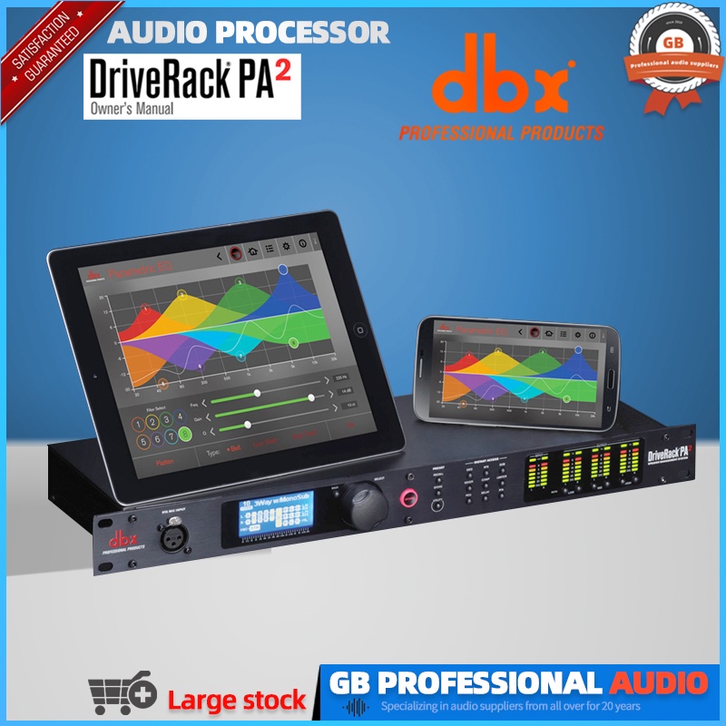 Dbx Driverack Pa2 Complete Speaker Professional audio processor
